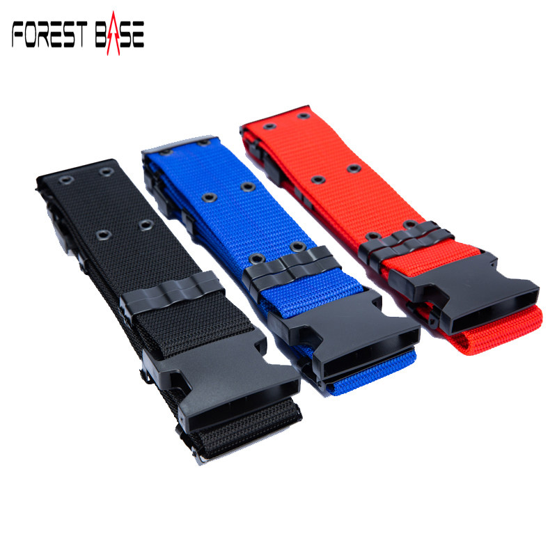 2025新款应急救援队腰带蓝色加厚编织消防装备红色应急服户外装备