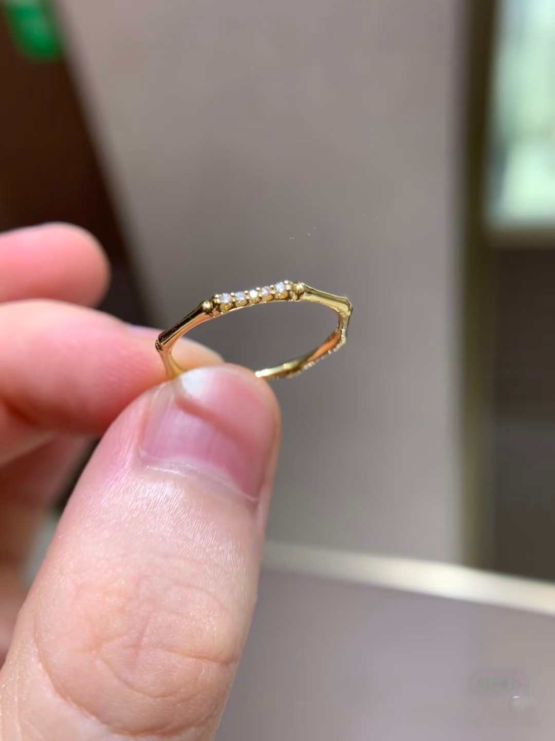 工厂定制金包银节节高升竹节镶钻戒指钻戒女时尚百搭送女朋友生日,淘宝优惠券,粉丝福利购,淘宝优惠卷