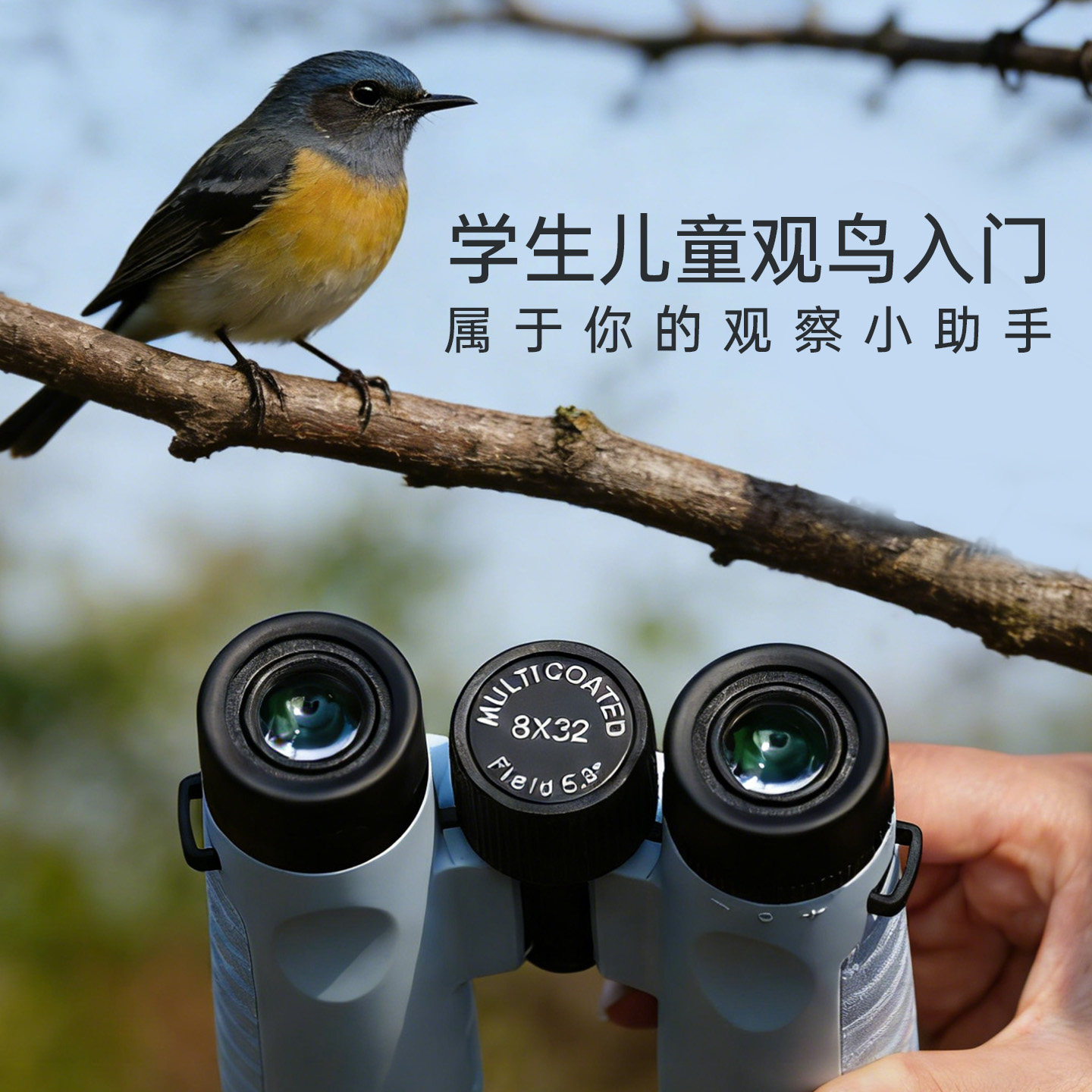 Lexiaoyaoying 8x32 HD binoculars