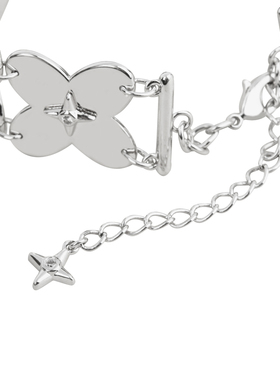 孙芮同款星星闪钻幸运花手链