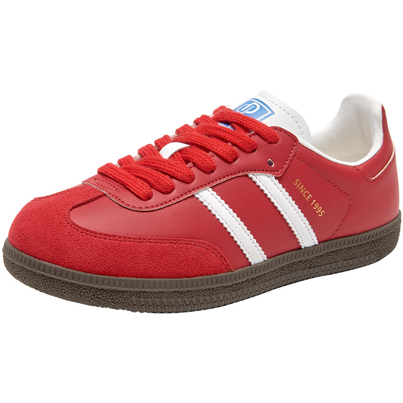 大东官方红色德训鞋女款2026新款春季鞋子软底阿甘鞋平底休闲板鞋,淘宝优惠券,粉丝福利购,淘宝优惠卷