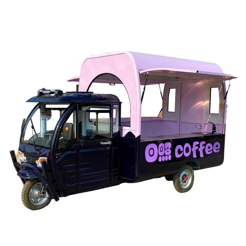 网红餐车摆摊小吃车移动奶茶咖啡车摆摊电动三轮车风景区小吃售卖,淘宝优惠券,粉丝福利购,淘宝优惠卷