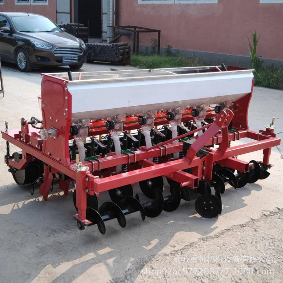 蔬菜播种机四轮后置蔬菜药材播种机小粒种子播种施肥机行数可选 - 图0