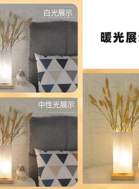 插花台灯装饰摆件中式床头书桌卧室温馨浪漫桌面氛围感家居饰品