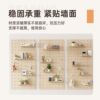 Perforated board storage rack customized solid wood manufacturer direct sales entry entrance living room wall desktop hook accessories storage