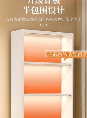 钢制WJT床头柜客厅阳台多层绘落置物架儿童本架卧室书铁艺家地用