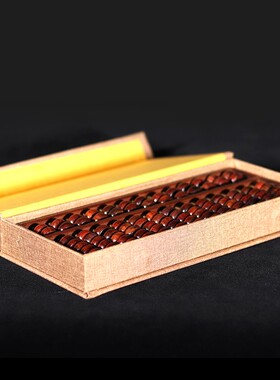 红木算盘大红酸枝木质实木珠心算老式中式珠算木雕商务送礼摆件