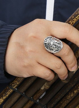 极速lucky Index Finger ring AdjustableI Rings Jewelry Access