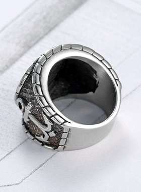 极速Ring Personality Fashion Mens Navy SeriePs Anchor Guide