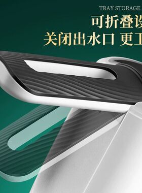 可折叠双泵电动桶装水抽水器家用矿泉水饮水机上水泵压水器抽水泵