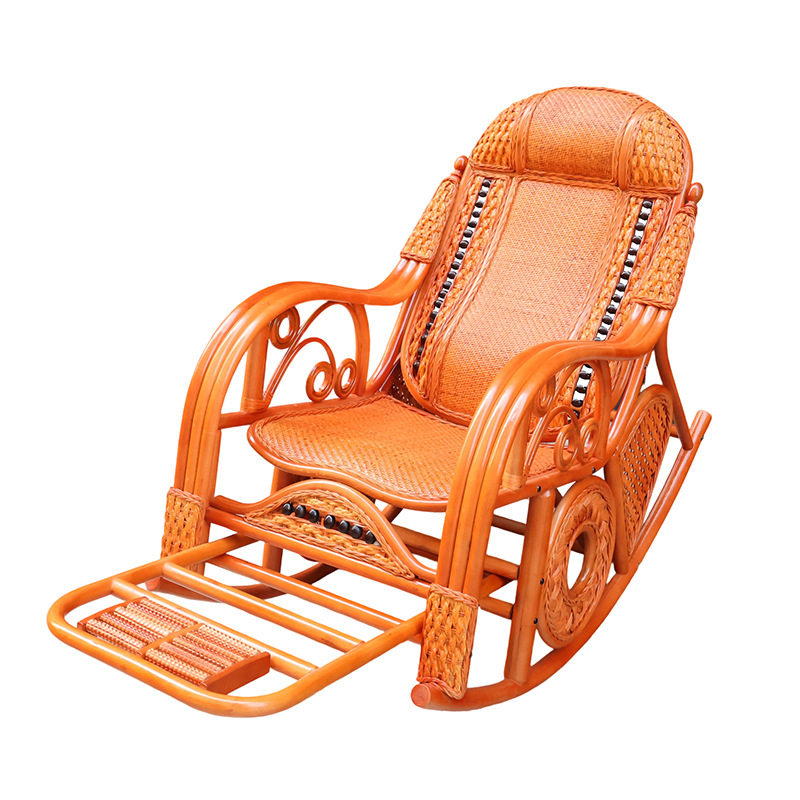 阳台户外摇摇椅藤椅躺椅老人休闲护腰摇椅摇摇椅真藤庭院逍遥椅子,淘宝优惠券,粉丝福利购,淘宝优惠卷