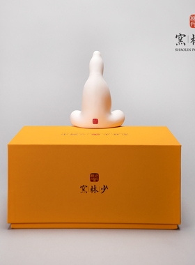 少林窑禅意无相观音摆件陶瓷禅意佛像摆件家居客厅书房桌面装饰品