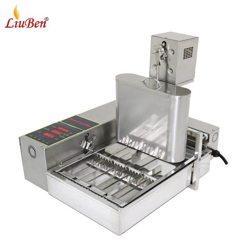 四排电动数显全自动迷你圆圈型甜甜圈机油炸机多拿滋设备,淘宝优惠券,粉丝福利购,淘宝优惠卷