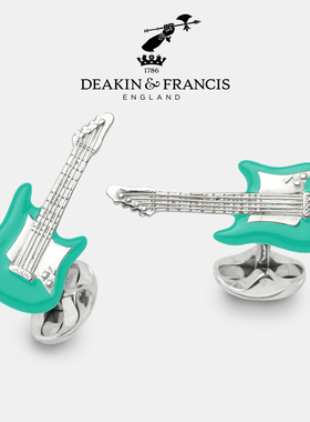 DeakinFrancis银音乐袖扣礼物