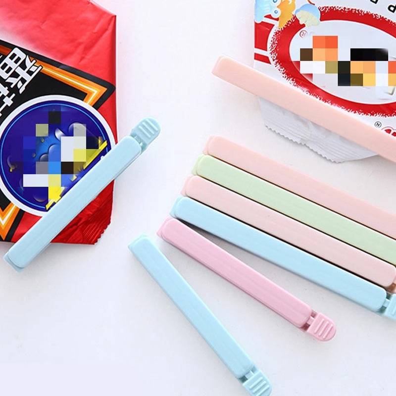 封口夹零食保鲜夹茶叶奶粉夹子厨房食品袋子密封夹器塑料食物神器 - 图1