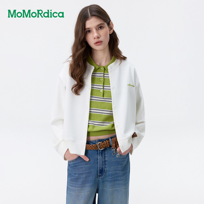 【所有女生的衣橱直播间】Momordica无领卫衣外套/牛仔长裤