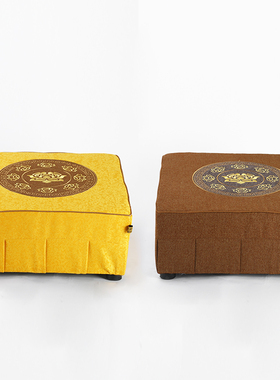 新品拜凳莲花f拜垫垫家用跪拜实木神寺庙佛堂跪凳蒲团打坐垫椅