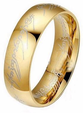 极速(6mm ring kimng movie ring mens titanium steel ring