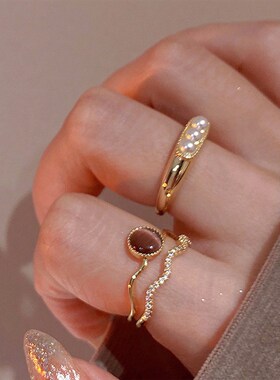极速niche personality simple versaDtile temperament ring rin