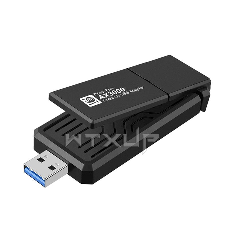 AX5400 5G双频千兆无线网卡usb3.0台式电脑WiFi6E接收发射器 免驱 - 图2