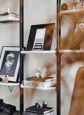 样板房书房软装饰品衣帽t间单反相机镜头模型售楼部玻璃罩摆件