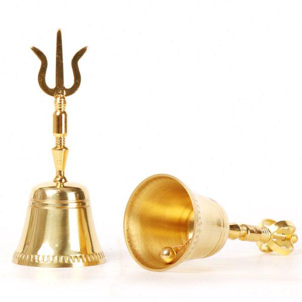 杨铜记 摇铃 铜器铜手摇铃山形四方头佛铃道铃金刚铃,淘宝优惠券,粉丝福利购,淘宝优惠卷