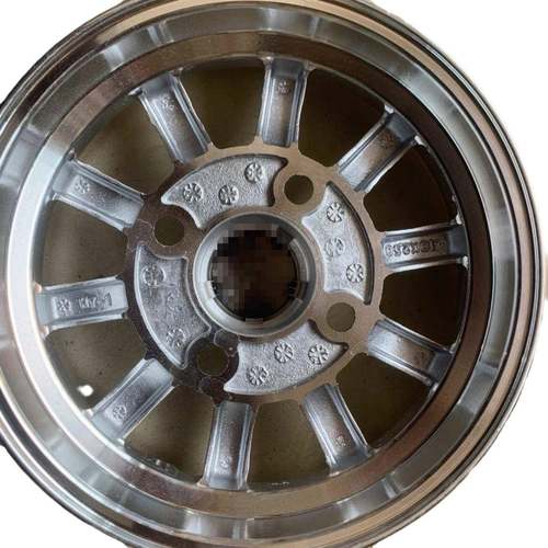 直销电动三轮车四轮车老年代步车真空加厚铝轮锻造钢圈轮毂 - 图3