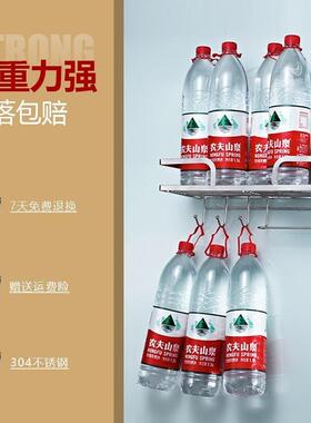 304不锈调料架房置物架壁挂式免打孔A18301用调料厨多功能钢家收