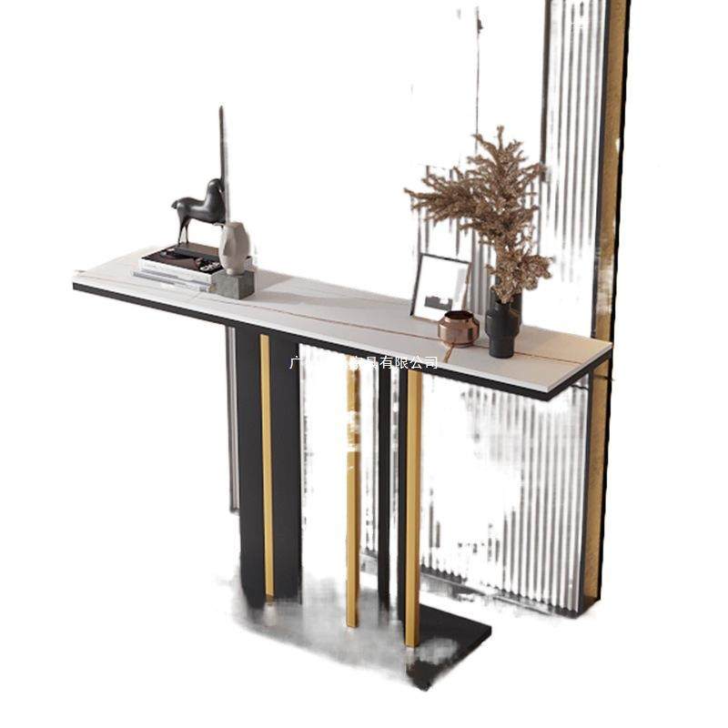 关轻奢玄关桌进岩板玄关置物架靠墙供44玄关台户门长条桌大理石玄,淘宝优惠券,粉丝福利购,淘宝优惠卷