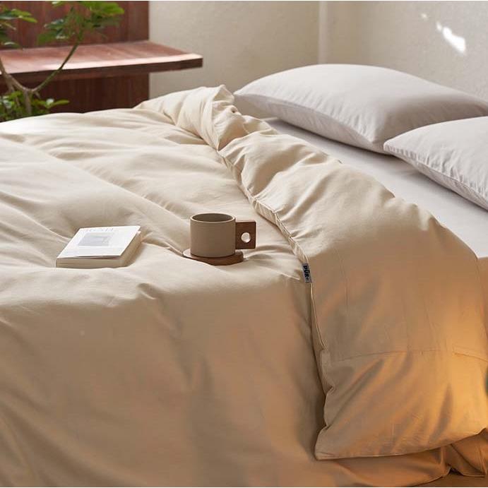 约磨A类10JC0240020支长绒棉加厚毛枕单品被套床单纯棉套床品可简 - 图0