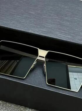 南屿百货商行轻薄无螺丝清太阳镜超轻方形墨镜男开车专用防紫外