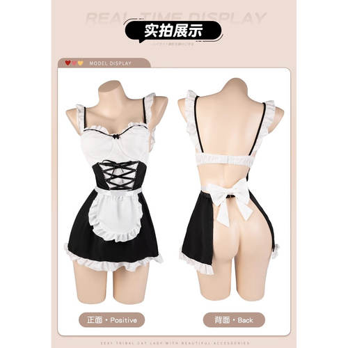 二次元女仆装cos可爱女佣女装大佬lolita连衣裙洛丽塔cosplay服装 - 图3