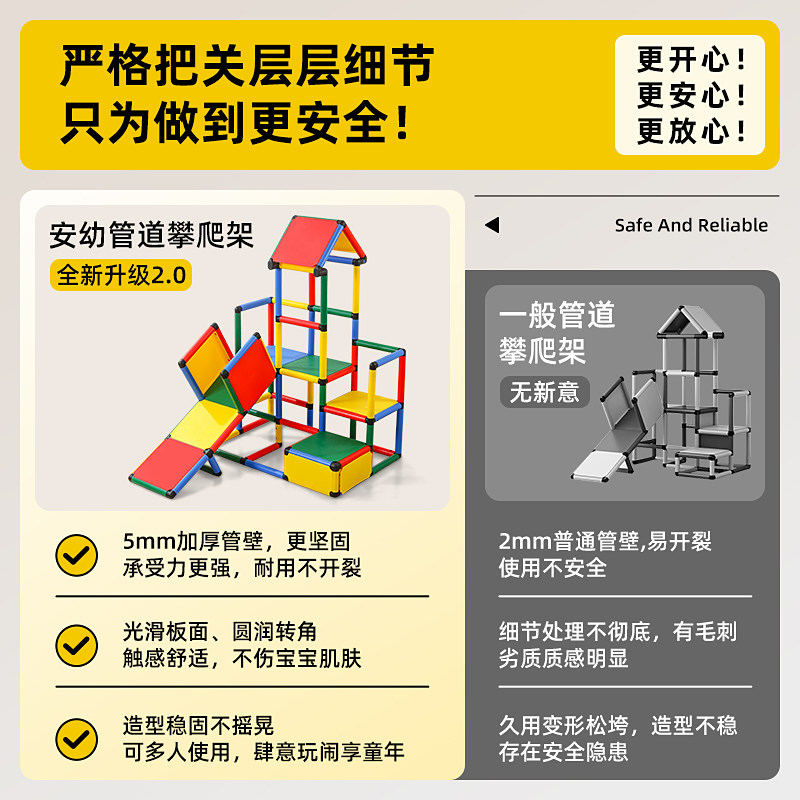 安幼亲子游乐园儿童攀爬架家庭专用旋转大滑梯新蹦床宝宝组合玩具,淘宝优惠券,粉丝福利购,淘宝优惠卷