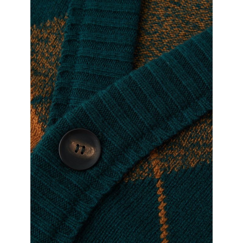 【折扣】Pringle of Scotland 秋冬男士复古感花纹针织开襟衫,淘宝优惠券,粉丝福利购,淘宝优惠卷