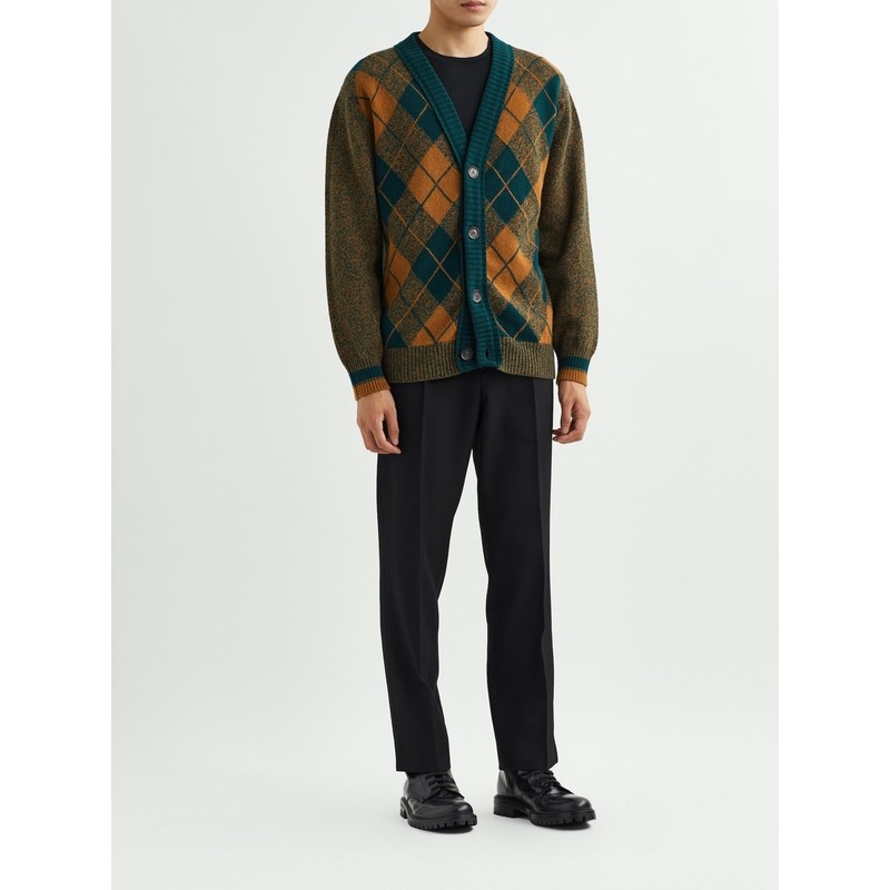 【折扣】Pringle of Scotland 秋冬男士复古感花纹针织开襟衫,淘宝优惠券,粉丝福利购,淘宝优惠卷