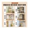 Angle steel storage rack multi-layer storage rack balcony utility room floor-to-ceiling hole plate storage rack warehouse storage iron rack