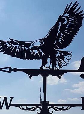 跨境欧式风向标户外院子公园天台屋顶指示牌摆件铁艺创意礼品