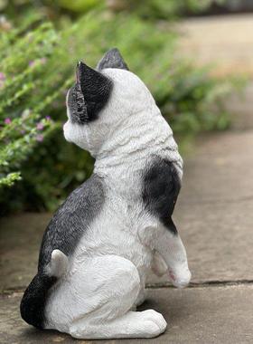 可爱小猫园艺装饰摆件落地仿真户外花园别墅庭院园林树脂景观动物