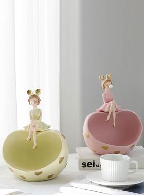 入户玄关进门钥匙收纳摆件客厅电视柜鞋柜家居装饰品乔迁新居礼物