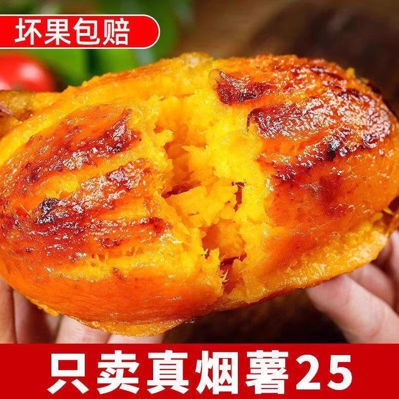 正宗烟薯25号山东蜜薯糖心红薯流油现挖沙番薯山芋烤地瓜 - 图0