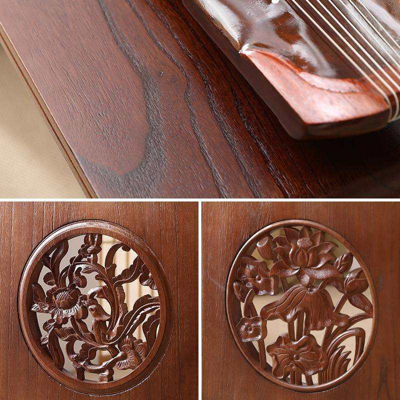 实古琴书桌凳共鸣琴桌新中式法桌子国学桌椅艺48书木画桌围棋桌茶,淘宝优惠券,粉丝福利购,淘宝优惠卷