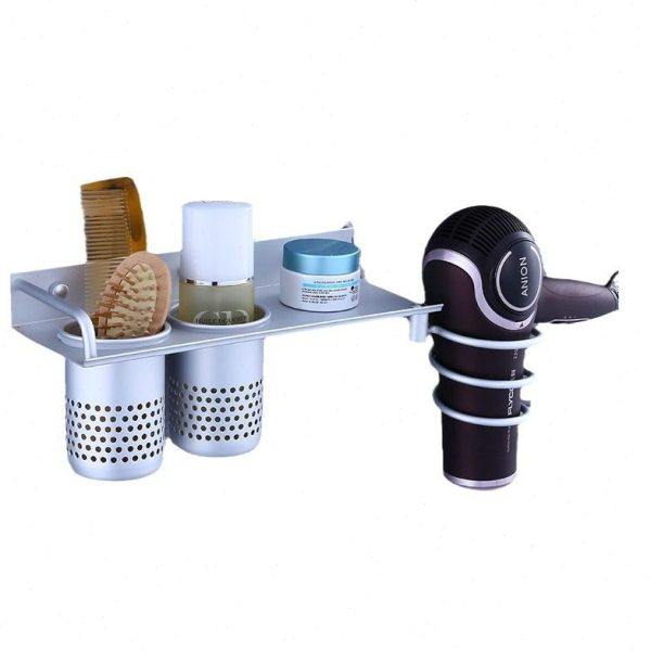 浴室置物架吹风机支架架子风筒电吹风收纳架太空铝美发挂架,淘宝优惠券,粉丝福利购,淘宝优惠卷