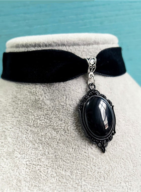 跨境  亚马逊 手工制作的天鹅绒复古项链各种哥特式珠宝