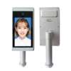 Andao dynamic face recognition monocular access control and attendance integrated gate ticket service smart community building site system