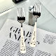 Textured fork! Good thing to enhance happiness