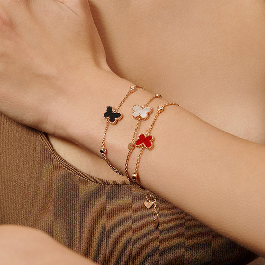 подарок на день рождения браслет-бабочка