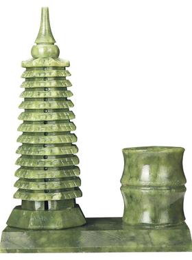 文昌大厦摆件玉器九楼玉器九楼玉器十三楼玉雕台办公室玉雕摆件