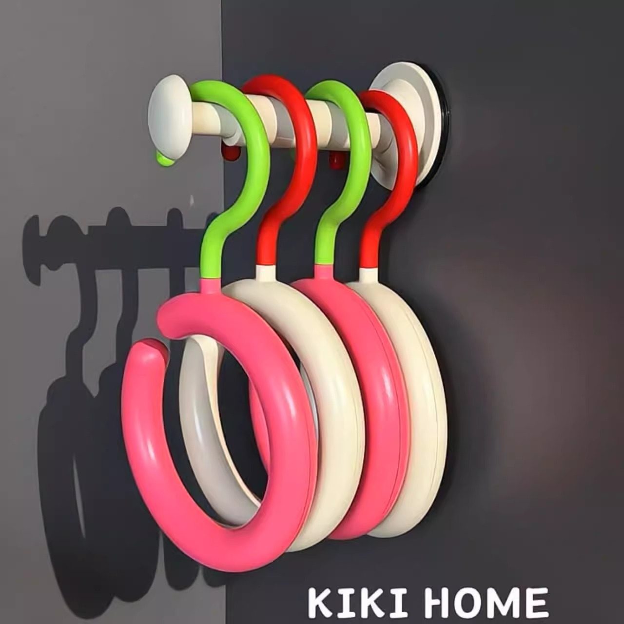 多巴胺挂钩多功能可旋转免打孔围巾帽子包包挂架圆形丝巾展示,淘宝优惠券,粉丝福利购,淘宝优惠卷