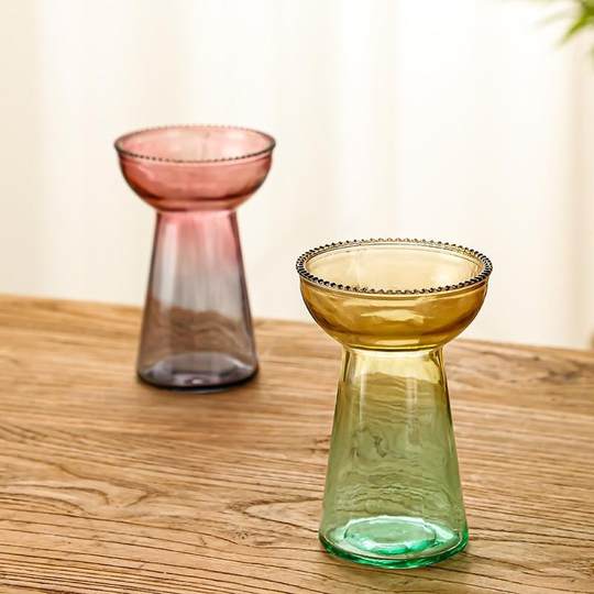 佛手柑花瓶水培器皿花盆观赏插花创意陶瓷玻璃水养摆件容器养花