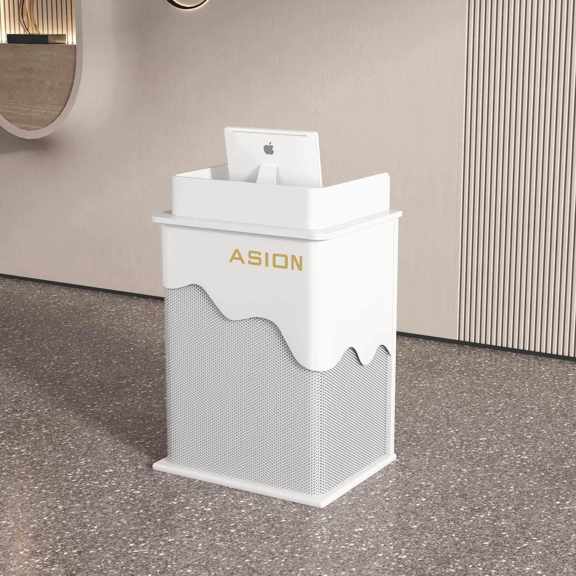 店铺迎宾台前台接待台餐厅烤漆小型收银台吧台黑色商场引导咨询台,淘宝优惠券,粉丝福利购,淘宝优惠卷